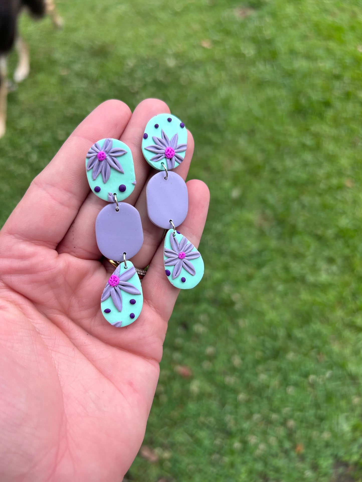 Clearance floral earrings