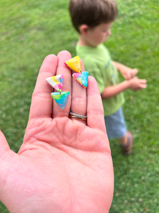 Clearance rainbow studs