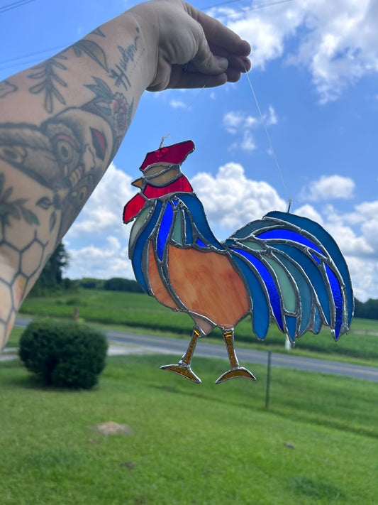 !NEW! Stained Glass Rooster