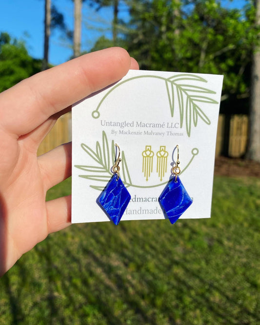 Sapphire earrings